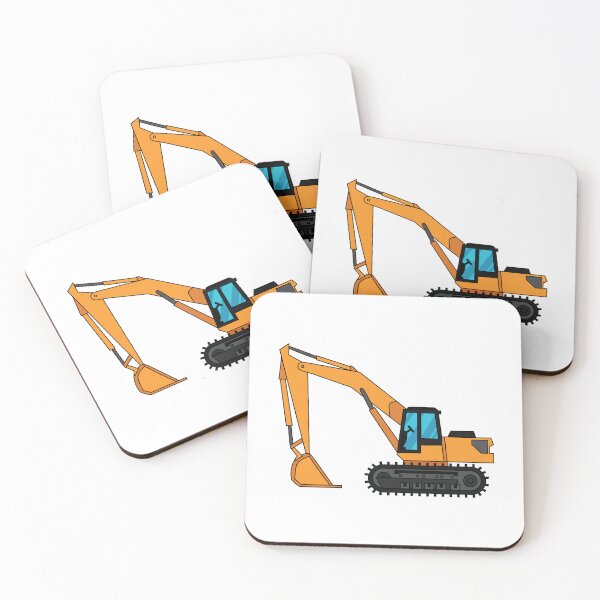 Item preview, Excavator – Construction Digger Vehicle designed and sold by MarshallStickerX.
