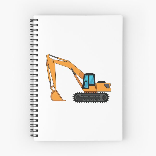 Item preview, Excavator – Construction Digger Vehicle designed and sold by MarshallStickerX.