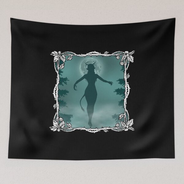 Item preview, Skogsrået / Huldre – Nordic Forest Spirit Under the Full Moon designed and sold by Grimtech Workshop.