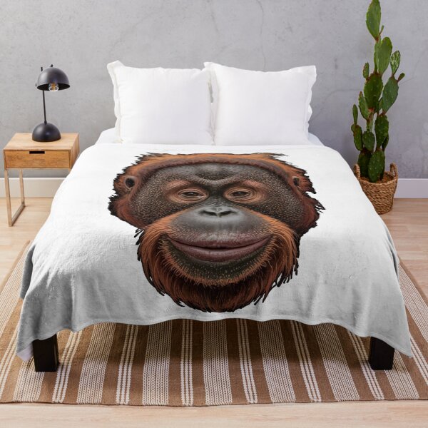 Item preview, orangutan head, painting optics designed and sold by Kirei-Lily.