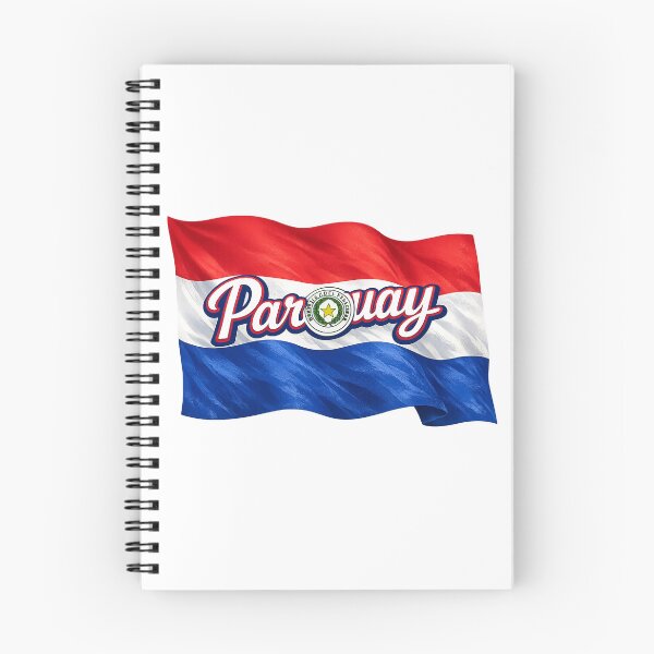 Item preview, Paraguay Flag Design – Paraguayan Pride Script Typography designed and sold by GarnerSupplyCo.