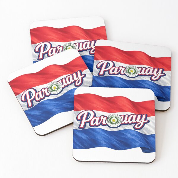 Item preview, Paraguay Flag Design – Paraguayan Pride Script Typography designed and sold by GarnerSupplyCo.
