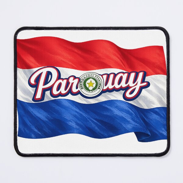 Item preview, Paraguay Flag Design – Paraguayan Pride Script Typography designed and sold by GarnerSupplyCo.
