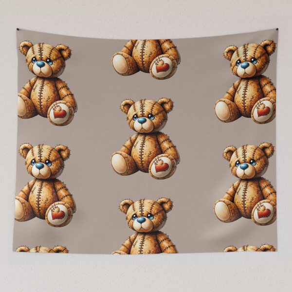 Item preview, wacky teddy bear designed and sold by Cylevieart.