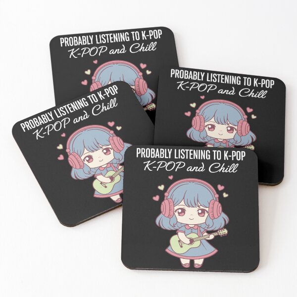 Item preview, Probably Listening To K-Pop and Chill Korean Music designed and sold by LuminOrb.