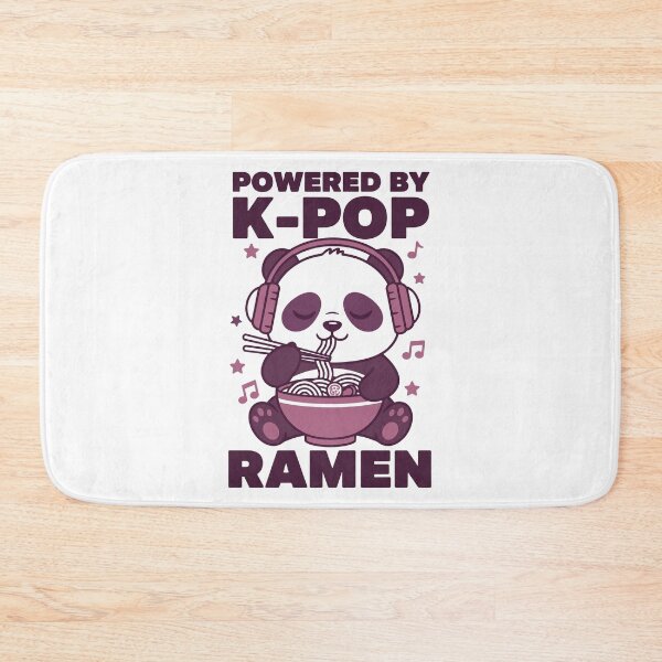 Item preview, Powered By K-Pop Ramen Cute Kpop Korean Music designed and sold by LuminOrb.