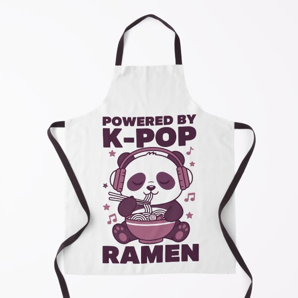 Item preview, Powered By K-Pop Ramen Cute Kpop Korean Music designed and sold by LuminOrb.