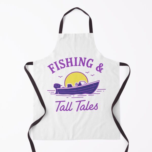 Item preview, Fishing & Tall Tales — Retro Sunset Boat Illustration | Minimalist Outdoor Adventure designed and sold by Colorful-Garden.