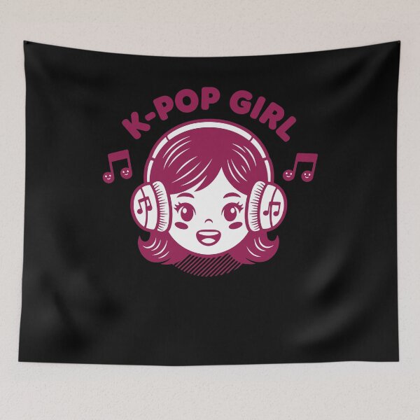 Item preview, K-Pop Girl Korean Music Cute Anime Korea designed and sold by LuminOrb.