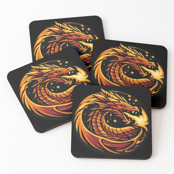 Item preview, Fire Dragon Emblem – Mystic Fantasy Art designed and sold by myforestfog.