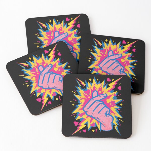 Item preview, Kpop Korean Music Cute Finger Heart Love Pop designed and sold by LuminOrb.