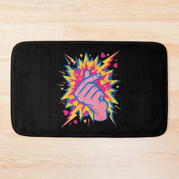 Item preview, Kpop Korean Music Cute Finger Heart Love Pop designed and sold by LuminOrb.