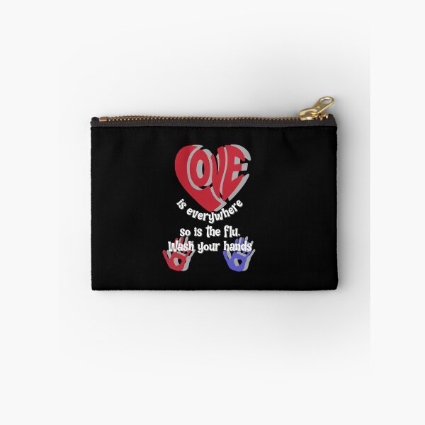 Item preview, Love is Everywhere So is The Flu Wash Your Hands designed and sold by ChrisPrints.