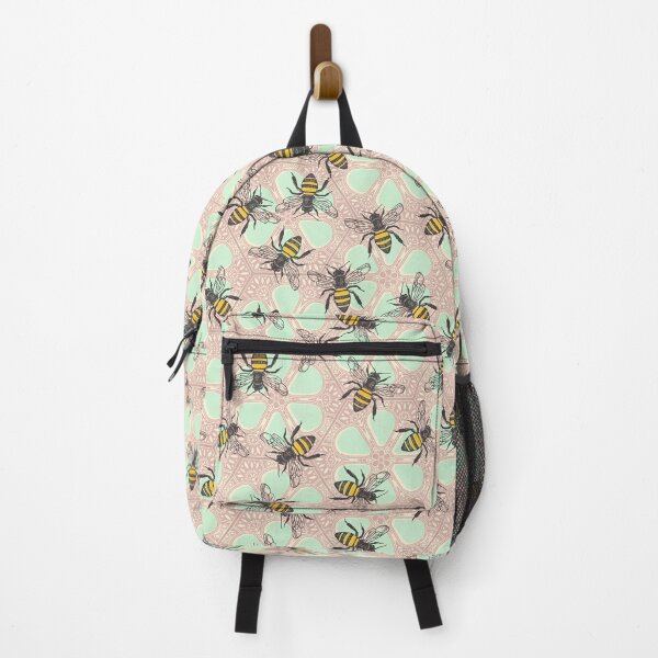 Item preview, honey hive floral mint parma designed and sold by scrummy.