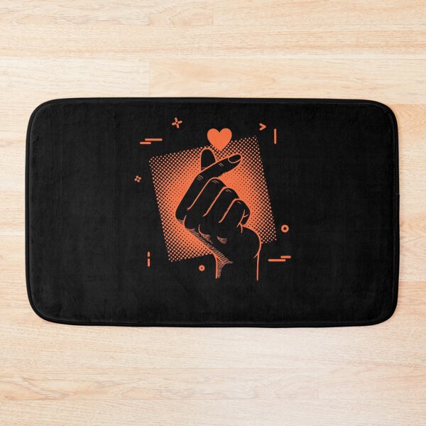 Item preview, Kpop Korean Music Finger Heart Cute Korean Pop designed and sold by LuminOrb.