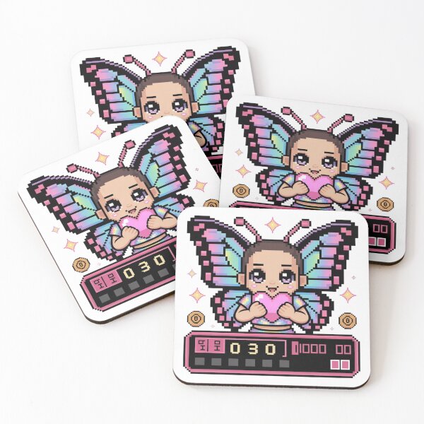 Item preview, Pixel 8-Bit Y2K Chibi Butterfly Sprite - Cute Heart Holder Retro Game designed and sold by mo-carnival.