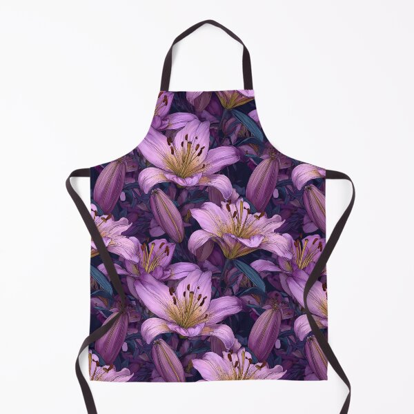 Item preview, Radiant Lilies - Birthday Flower Pattern - Mothers Day Ideas designed and sold by RoyalStarsPatts.