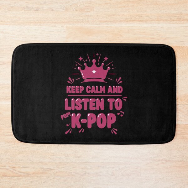Item preview, Keep Calm And Listen To K-Pop Korean Music Cute designed and sold by LuminOrb.