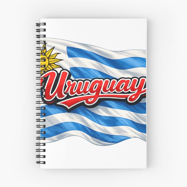Item preview, Uruguay Flag Design – Uruguayan Pride Script Typography designed and sold by GarnerSupplyCo.