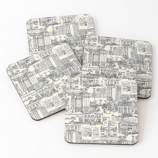 Artikelvorschau, Greenville SC Toile Black Pearl entworfen und verkauft von scrummy.