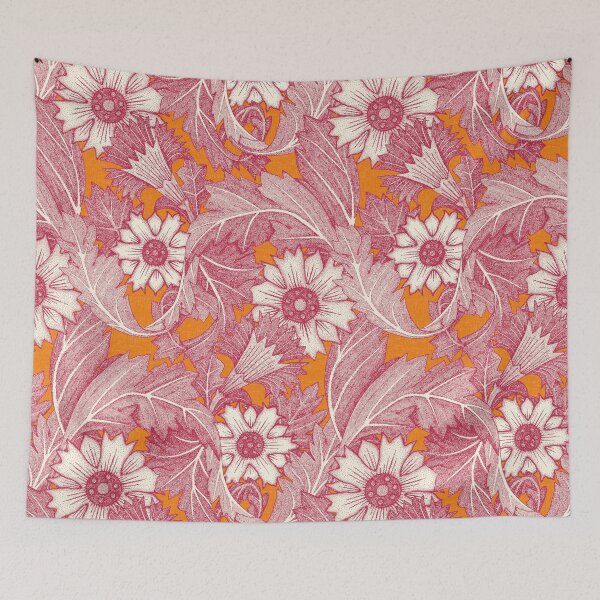 Item preview, acanthus viva magenta satsuma designed and sold by scrummy.