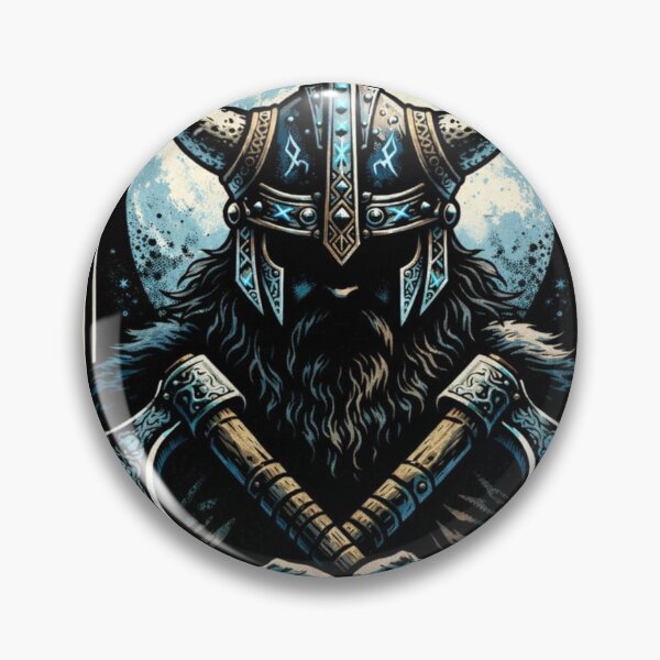 Item preview, Viking Moon Warrior Double Axes designed and sold by the-dovlat.