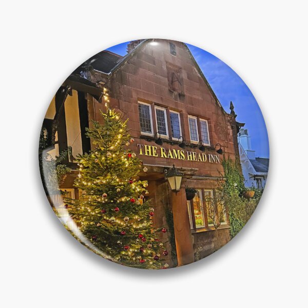 Item preview, Rams Head Inn Grappenhall, at Christmas, Warrington Cheshire designed and sold by Local gifts from HotpixUK .