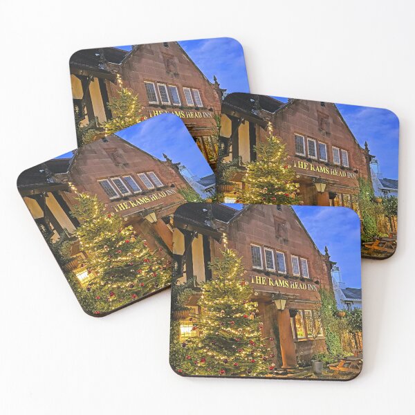 Item preview, Rams Head Inn Grappenhall, at Christmas, Warrington Cheshire designed and sold by Local gifts from HotpixUK .