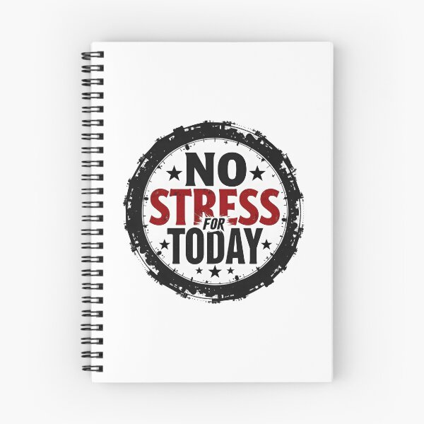 Item preview, No Stress For Today Masculine designed and sold by ThePixelAndPine.