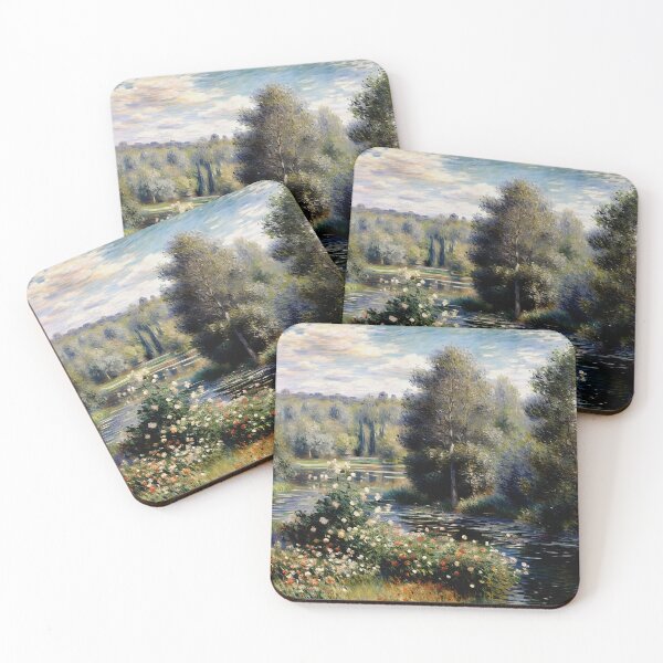 Item preview, A Corner of the Garden at Montgeron (1) A Serene Oasis designed and sold by artdesignsnow.