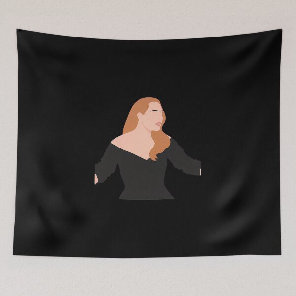 Item preview, Adele Lineless Illustration designed and sold by dsxclothing.