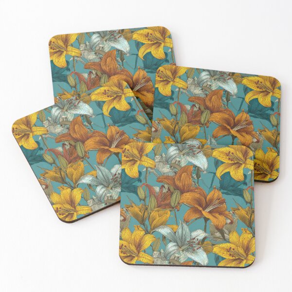 Item preview, Elegant Lilies Print - Flower Floral Pattern  - Retirement Gifts For Grandpa designed and sold by RoyalStarsPatts.