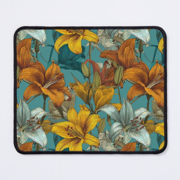 Item preview, Elegant Lilies Print - Flower Floral Pattern - Retirement Gifts For Grandpa designed and sold by RoyalStarsPatts.