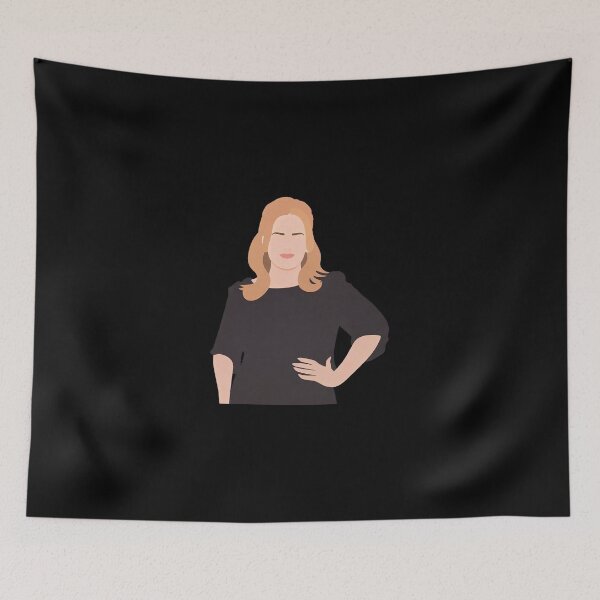 Item preview, Adele Lineless Illustration designed and sold by dsxclothing.