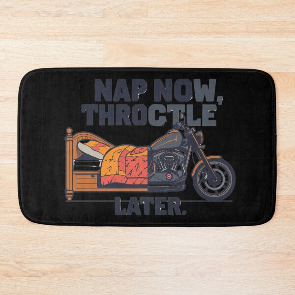 Item preview, Funny Nap Day Motorcyclist Design – Biker Nap Humor designed and sold by YourTrendyTees.