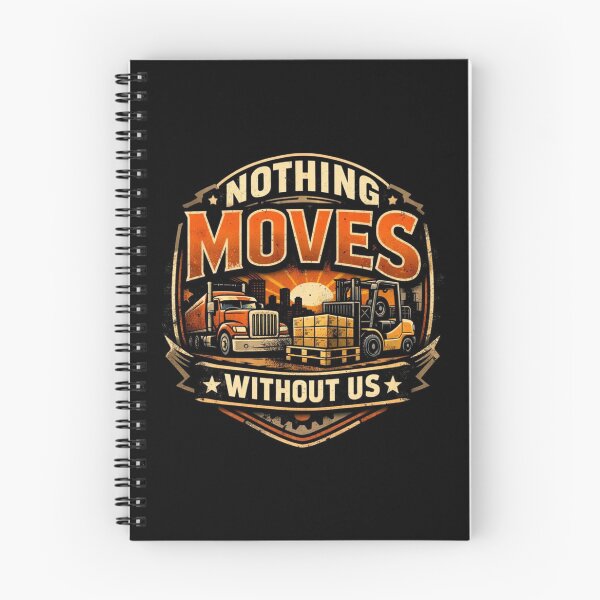 Item preview, Nothing Moves Without Us – Logistics Power designed and sold by RetroNibylander.