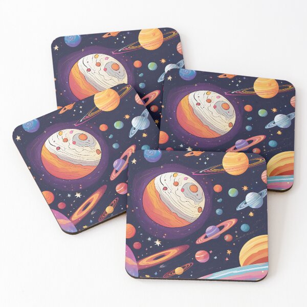 Item preview, Floating Through Rings of Planetary Magic. designed and sold by MissYouONLY.