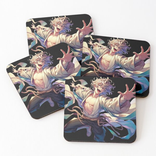 Item preview, Joyful Anime Warrior - Dynamic Manga Spirit Art  designed and sold by NEON ALLEY.