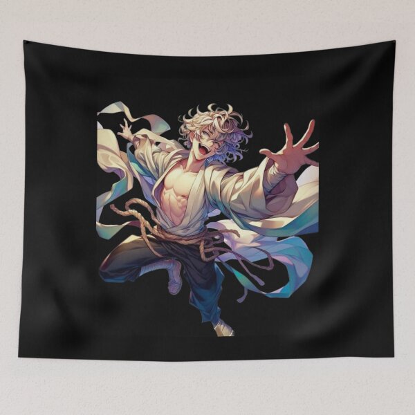 Item preview, Joyful Anime Warrior - Dynamic Manga Spirit Art  designed and sold by NEON ALLEY.