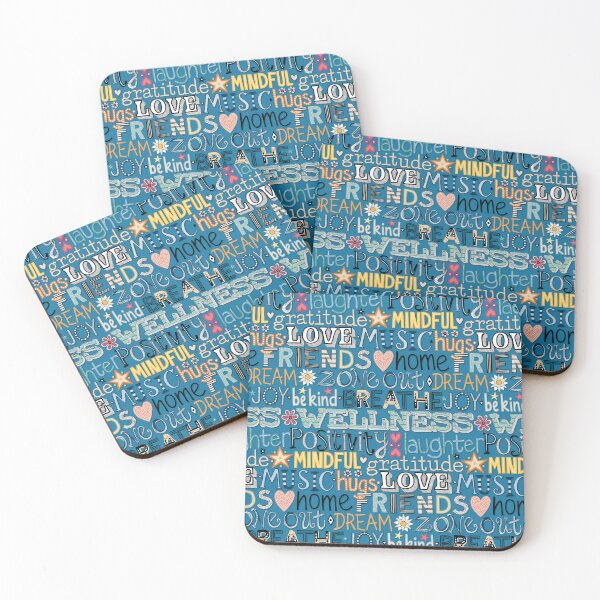 Item preview, zone out typography blue designed and sold by scrummy.