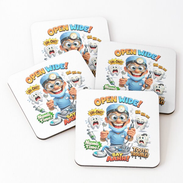 Item preview, The Happy Dentist designed and sold by MarkColeImaging.