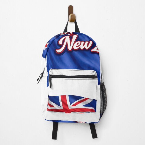 Item preview, New Zealand Flag Design – Kiwi Pride Script Typography designed and sold by GarnerSupplyCo.