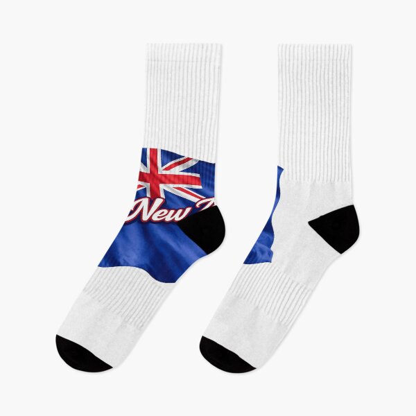 Item preview, New Zealand Flag Design – Kiwi Pride Script Typography designed and sold by GarnerSupplyCo.