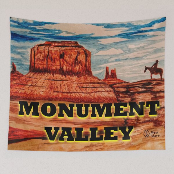 Item preview, Monument Valley landscape designed and sold by Matt Starr Fine Art .