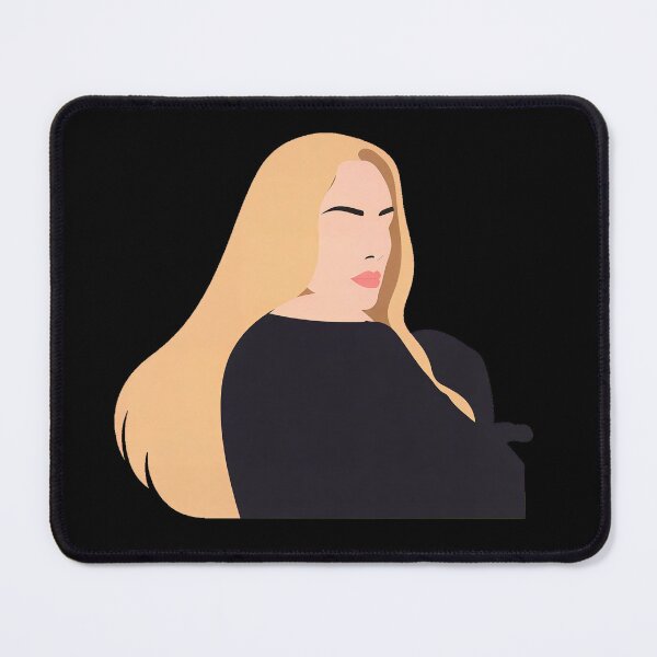 Item preview, Adele Lineless Illustration designed and sold by dsxclothing.