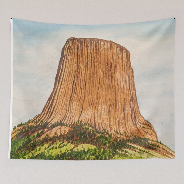Item preview, Devils Tower monument  designed and sold by Matt Starr Fine Art .