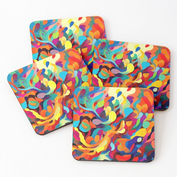 Item preview, Colorful Wallcovering Tapestry, duvet cover, throw blanket, shower curtain designed and sold by CharlottePlaceArt.