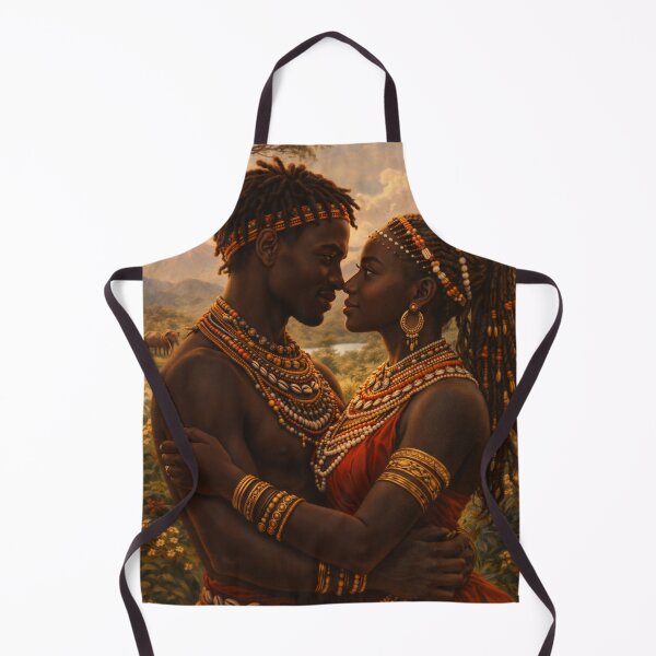 Item preview, Lovers Embrace - Wild African Savanna Love designed and sold by FriskyLemur.