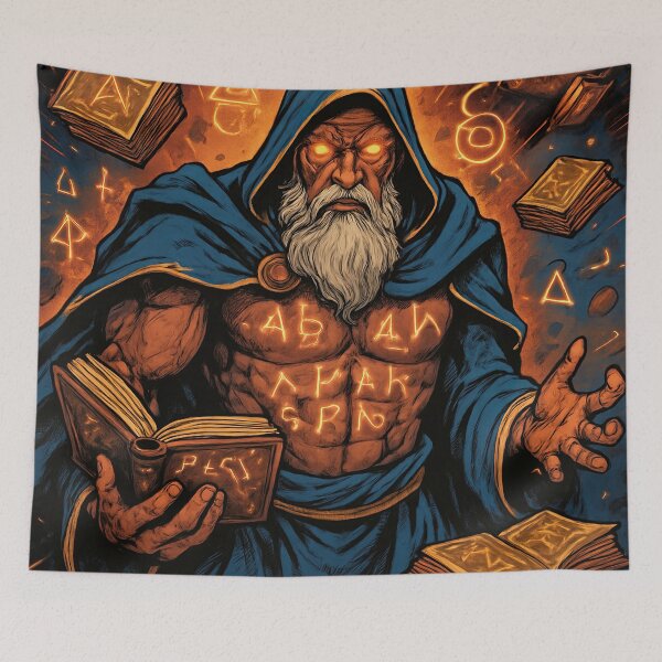Item preview, God of knowledge | Comics stylCartoone -  designed and sold by ComicsFactory.