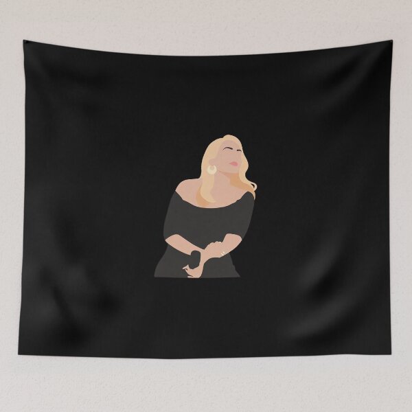 Item preview, Adele Lineless Illustration designed and sold by dsxclothing.